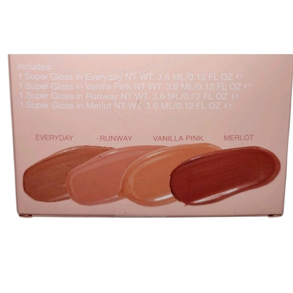Bellapierre Cosmetics Lip Luster SUPERGLOSS Quad Easy Glide Non-Sticky 4-pack - Picture 5 of 5